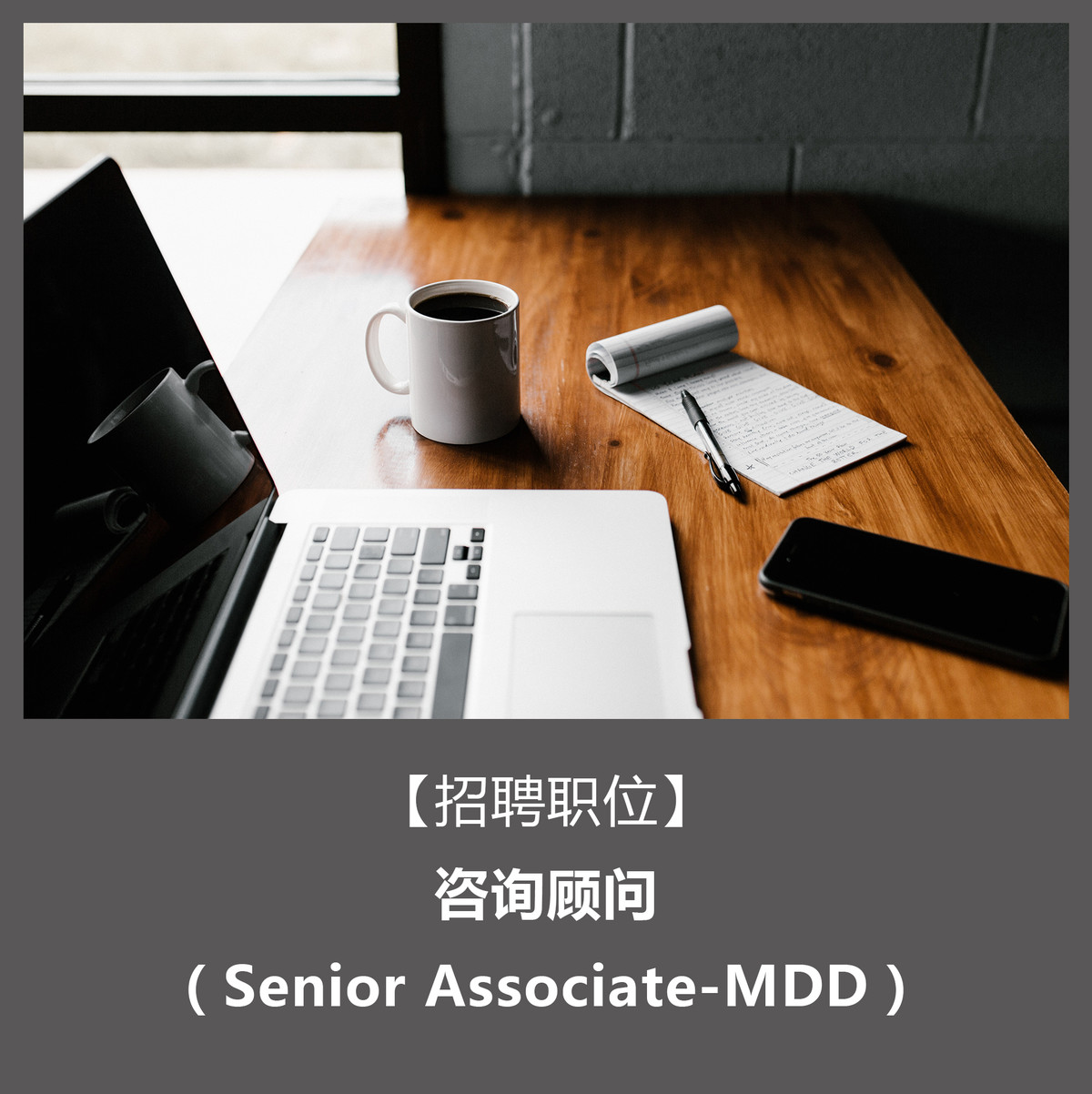 社会招聘-咨询顾问（Senior Associate-MDD）